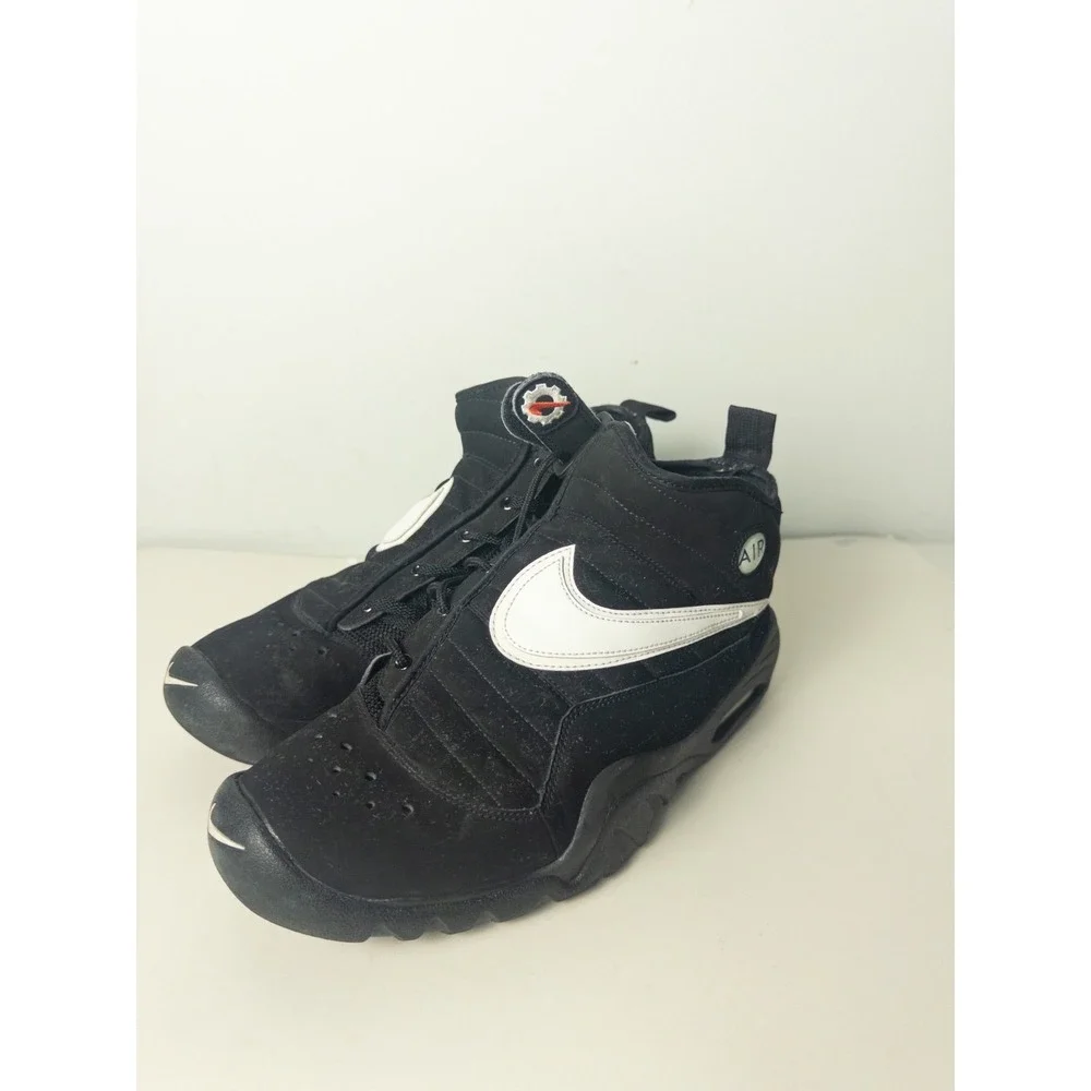 Nike Air Shake Ndestrukt Rodman Black White Mens Size 12 Basketball